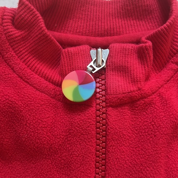 Gymboree Girls Sugar & Spice Christmas Fleece and Matching bodysuit. 6-12 mos. - Picture 4 of 8